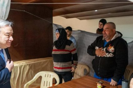 In Beirut, Guterres demands end to Middle East war: Civilians ‘deserve to live without fear’