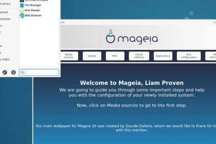 Mageia 10 keeps the 32-bit Linux flame alive